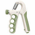 Panca contenitore in tessuto poliestere beige con gambe in legno