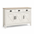 Credenza in legno con cassetti e ante rustiche